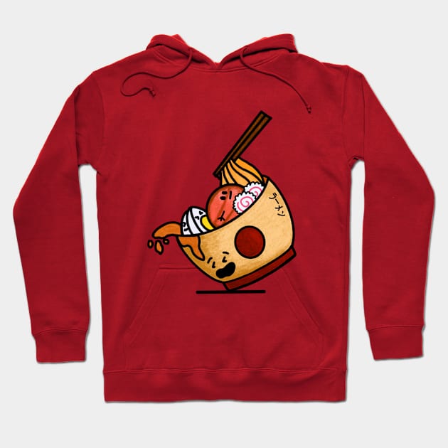 Funny Ramen Noodle Bowl Japanese Food Trip Hoodie by Paper Pocket. Ph